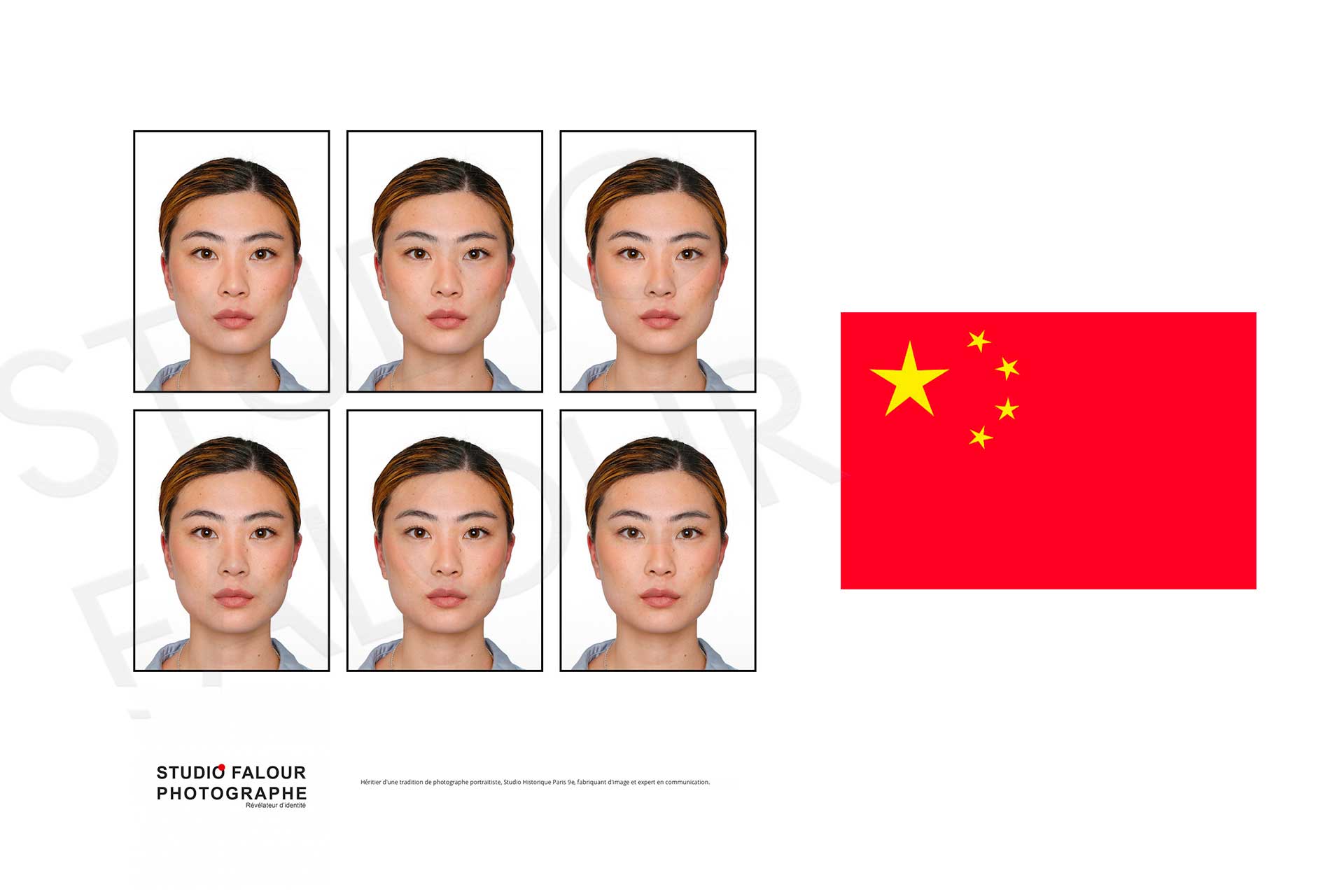 Photo d'identité Visa Chine : Trouver le bon photographe à Paris ? - Studio Falour